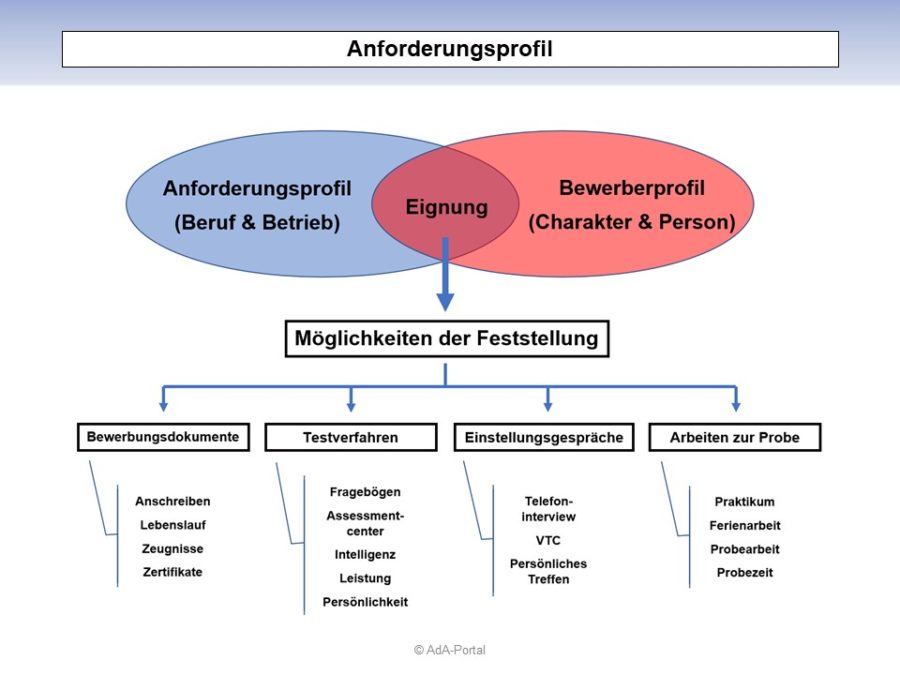 Anforderungsprofil